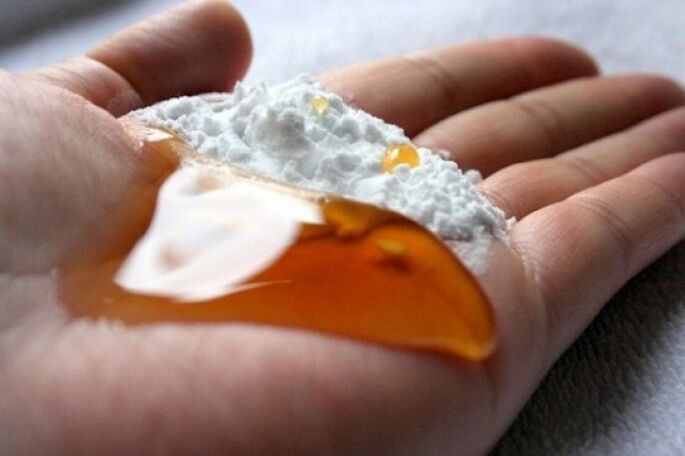 Baking soda with honey is a popular remedy for male sexual organ enlargement. 