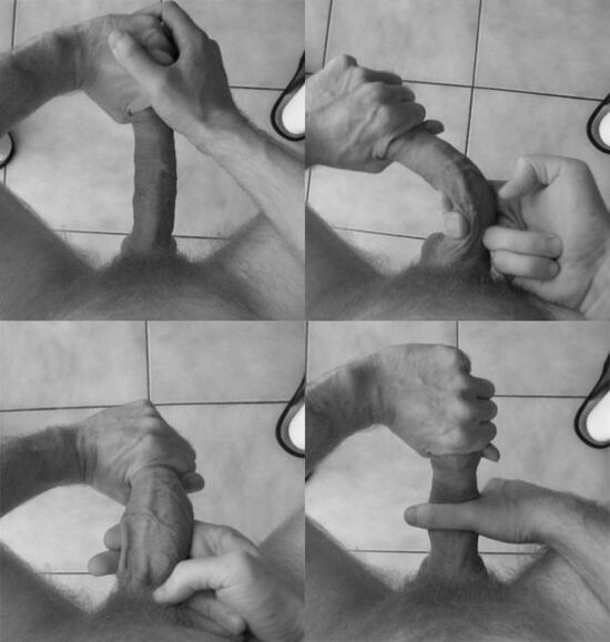 Penis bending to increase organ size